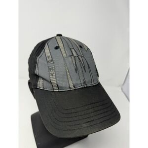 Y2K Tony Hawk Hat Skull Strapback Black Gray Skate Cap OSFA VTG